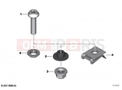 BMW Motorrad BMW 2023 S models S 1000 XR (0E41, 0E43) Mounting yaw sensor | Mounting yaw sensor