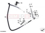 BMW Motorrad BMW 2023 S models S 1000 XR (0E41, 0E43) Clutch operator with lever | Clutch operator with lever