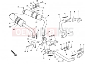 DUCATI 1998 Superbike 748 EXHAUST SYSTEM » EXHAUST SYSTEM