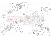 DUCATI 2017 Scrambler Icon VERTICAL CYLINDER HEAD - TIMING