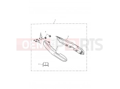 Triumph 2013 THUNDERBIRD Swingarm Cover Kit, Chrome