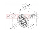 Triumph 2016 SCRAMBLER EFI Front Wheel