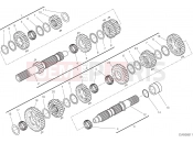 DUCATI 2023 Diavel 1260 S GEAR BOX