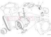 DUCATI 2023 Diavel 1260 S WATER PUMP