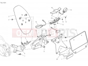 DUCATI 2023 Diavel 1260 S PLATE HOLDER [XST:JAP]