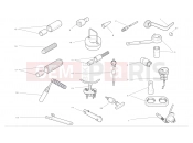 DUCATI 2012 Diavel Chromo Workshop service tools 1