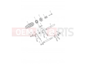 Triumph 2014 TROPHY 1215 SE Gear Selector Drum
