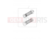 Triumph 2022 STREET SCRAMBLER Diamond Grip Kit, D22.2, Grey