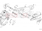 DUCATI 2024 Streetfighter V4 SP2 Rear swingarm (Australia)