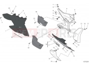 DUCATI 2024 Streetfighter V4 SP2 Right side fairing