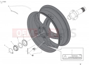 DUCATI 2024 Streetfighter V4 SP2 Rear wheel