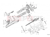 DUCATI 2024 Panigale V4 SP2 Rear cylinder head timing