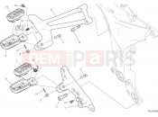 DUCATI Multistrada V2 S Travel Right footrests