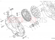 DUCATI Multistrada V2 S Travel Clutch cover