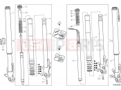 DUCATI Multistrada V2 S Travel Front fork