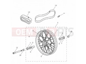 TRIUMPH STREET SCRAMBLER Front Wheel