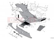 DUCATI 2024 Panigale V4 R Right side fairings