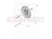 TRIUMPH Tiger 900 Rally Aragon Edition Front wheel