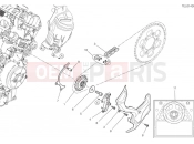 DUCATI 2024 Multistrada V4 Front sprocket & chain