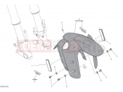 DUCATI 2024 Multistrada V4 Front mudguard
