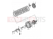 SUZUKI A100 K (1989) 9 - CLUTCH