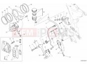 DUCATI Multistrada 1260 S Touring REAR BRAKING SYSTEM