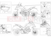 DUCATI Multistrada 1260 S Touring LABEL, WARNING