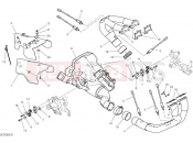 DUCATI 2024 Multistrada V4 RS Exhaust manifold (international)