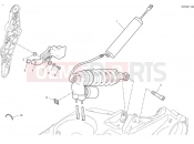 DUCATI 2024 Multistrada V4 RS Rear shock absorber