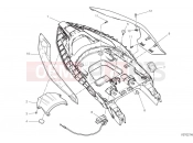 DUCATI 2024 Multistrada V4 RS Pillion rider rear grip