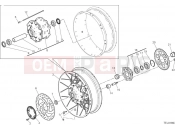 DUCATI Multistrada V4 Rally Rear wheel