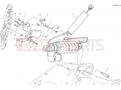 DUCATI Multistrada V4 Rally Rear shock absorber
