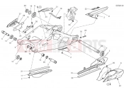 DUCATI Multistrada V4 Rally Rear swingarm