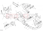 DUCATI 2024 Multistrada V4 S Exhaust manifold