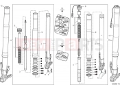 DUCATI 2024 Multistrada V4 S Front fork