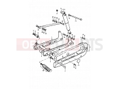 SUZUKI A100 L (1990) 41 - REAR SWINGING ARM