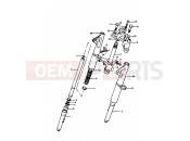 SUZUKI A100 L (1990) 35 - FRONT FORK (A100N)