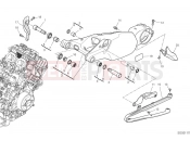 DUCATI 2024 Panigale V4 Rear swingarm