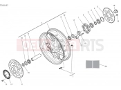 DUCATI 2022 Multistrada V4 S Rear Wheel