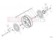 DUCATI Panigale V2 Front wheel