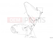 DUCATI Panigale V2 Rear mudguard