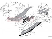 Left side fairings - Ducati Panigale V2 Troy Bayliss 2024