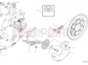 Front sprocket & chain - Ducati Panigale V2 Troy Bayliss 2024