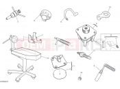 Workshop service tools (engine 2) - Ducati Panigale V2 Troy Bayliss 2024