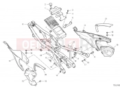 Rear subframe - Ducati Panigale V2 Troy Bayliss 2024