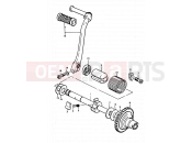 SUZUKI A100 N (1992) 13 - KICK STARTER