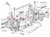 DUCATI 1998 Monster 900 Cromo CRANKCASE » ENGINE CASE