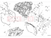 DUCATI 2024 Diavel V4 Cooling circuit