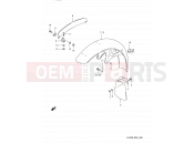 SUZUKI A100 S (1995) 34 - FRONT FENDER