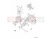 SUZUKI AD50 L (1990) Address 2 - CRANKCASE (MODEL L E41)